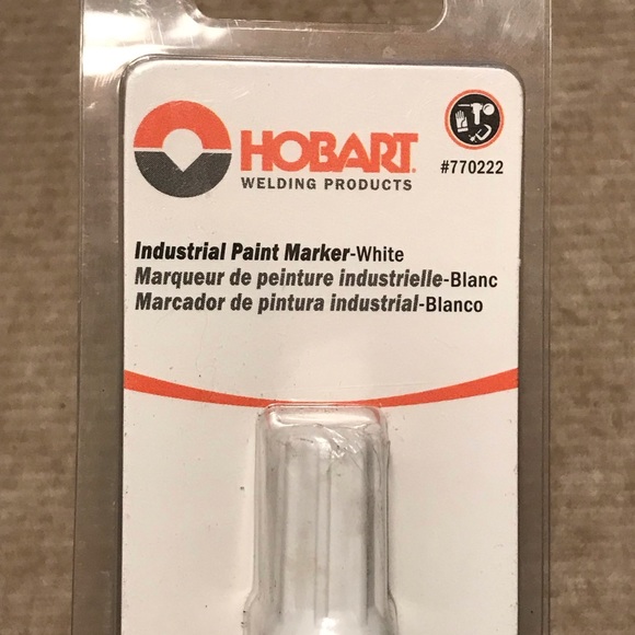 Hobart Welding Products White Industrial Paint Marker Pen # 770222
Valve action - Picture 1 of 6